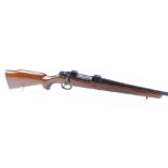 (S1) .243(Win) Parker Hale bolt action rifle, 21½ ins threaded barrel, internal magazine, receiver m