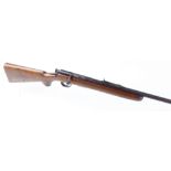 (S1) .22 BSA Sportsman-Five bolt action rifle, 25 ins barrel with open sights, 5 shot magazine, BSA