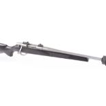 (S1) .243 Weatherby Vanguard, bolt action, internal magazine, 23 ins stainless steel barrel threaded