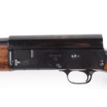 (S1) 12 bore Browning A5 semi automatic, 4 shot, 29 ins barrel with raised bead sight, ¼ choke, 70mm