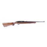 (S1) .22 Ruger 10/22 semi automatic carbine, 19½ ins threaded barrel (capped), open sights with rece