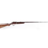 (S2) .410 Early Webley & Scott bolt action, 25½ ins barrel, 2½ ins chamber, 14 ins semi pistol grip