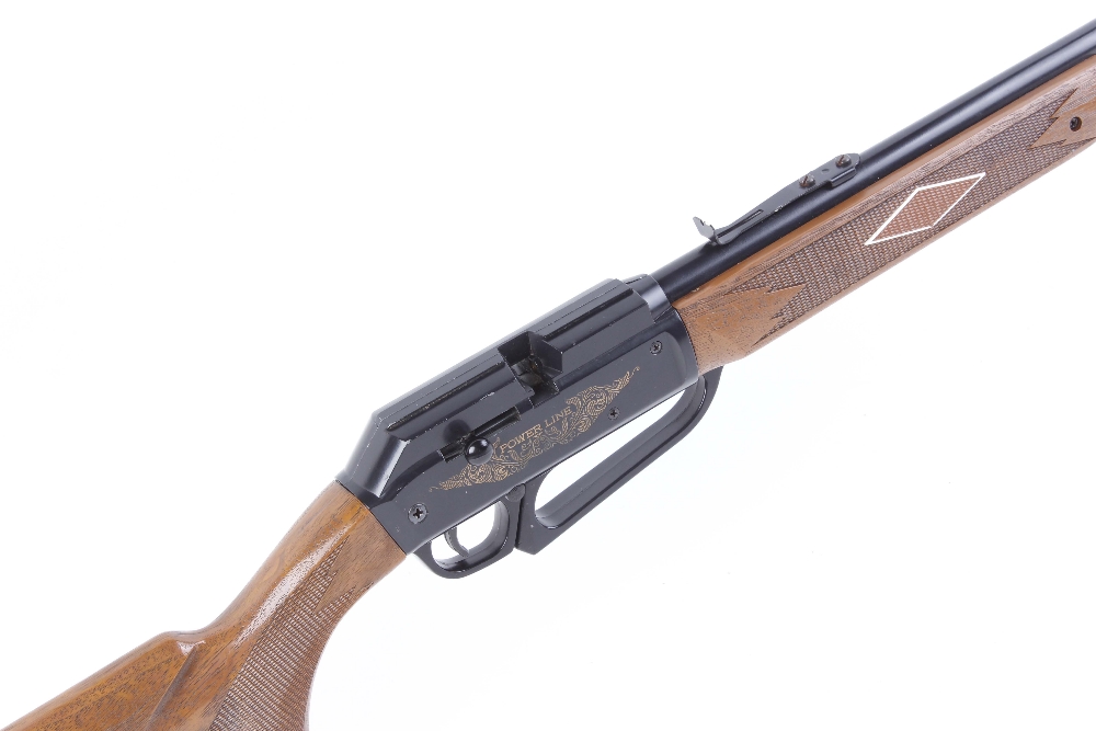 .22 Daisy Powerline Mod 822 pump up air rifle, open sights, nvn[Purchasers note: Collection in perso - Image 4 of 4