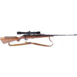 (S1) .22 CZ BRNO Model 2 bolt action rifle, 24½ ins barrel with blade and ramp sights, 5 shot magazi