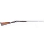 (S1) .22 semi hammer (former .250 Rook Rifle) by Carr Brothers, 26 ins tapered octagonal barrel with