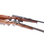 (S1) .22 Voere semi automatic rifle, 18½ ins threaded barrel, 10 shot magazine, no. 333399; .22 Cooe