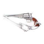 (S1) .44 Pietta black powder percussion revolver (action a/f), together with another .44 Pietta barr