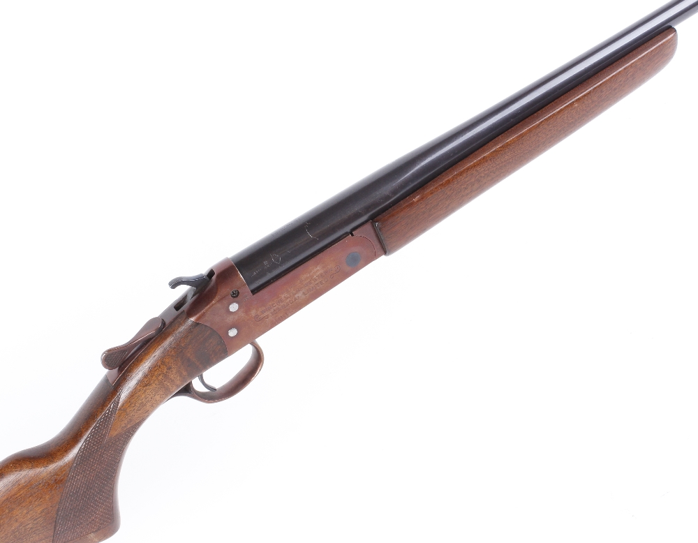 (S2) .410 Cooey Model 84 semi hammer, 25 ins barrel, 3 ins chamber, bronzed action with top lever op - Image 5 of 5