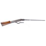 .177 FLZ Gem break action air rifle (action a/f), part octagonal barrel, steel butt plate, no. 11043