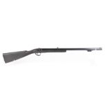 (S1) .36 Bobcat black powder percussion rifle, 25½ ins heavy octagonal barrel (ramrod missing), blad