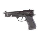 8mm (blank) Bruni Mod.92 semi automatic blank firing pistol. This Lot is offered for the purposes o