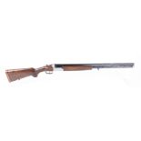 (S2) 12 bore Gamba over and under, ejector, 27½ ins ventilated barrels, full & ½, file cut ventilate