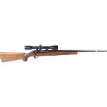 (S1) .223 Sako AI bolt action rifle, 24 ins heavy barrel, internal magazine with hinged floor plate,