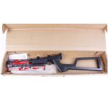 .22 Crosman 2250 Co2 bolt action air rifle, boxed with scope, no. 815B05382 [Purchasers note: Collec
