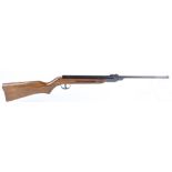 .177 Diana Model 22 break barrel air rifle, open sights, nvn[Purchasers note: Collection in person o