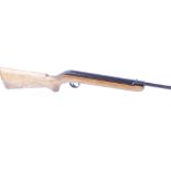 .177 BSA Cadet break barrel air rifle, BSA impress to stock, open sights, no. BA88321[Purchasers not