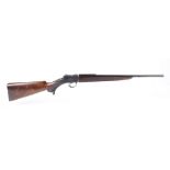 (S1) .22 BSA Martini action take down rifle, 20½ ins screw cut barrel (capped), breech mounted dovet
