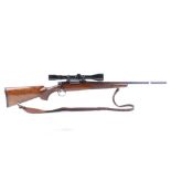 (S1) .243 Remington Model 700 bolt action rifle, 22 ins barrel, internal magazine with hinged floor