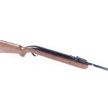 .22 BSA Airsporter Mk6 under lever air rifle, ramp and leaf foresight, adjustable rear sight, no. GL
