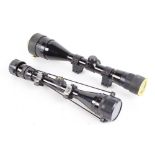 4-12 x 50 Nikko Stirling Platinum scope with mounts and 4-12 x 40 Nikko Stirling Silver Crown scope