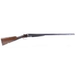 (S2) 12 bore boxlock ejector by Webley & Scott Model 700, 28 ins barrels, ¼ & ¾, game rib, 2¾ ins ch