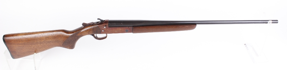 (S2) .410 Cooey Model 84 semi hammer, 25 ins barrel, 3 ins chamber, bronzed action with top lever op - Image 2 of 5