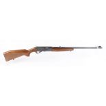 (S1) .22 Anschutz Modell 525, semi automatic, (no magazine), 24 ins barrel threaded for moderator, h