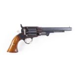 (S1) .44 San Paolo Rogers & Spencer, percussion black powder closed frame single action revolver, 7½