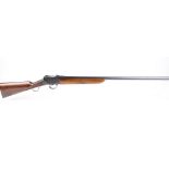 (S2) 12 bore Greener GP, 31½ ins sighted barrel, ¾ choke, 2¾ ins chamber, martini action stamped GRE