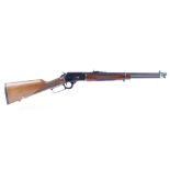 (S1) .357(Mag)/.38(Spl) Marlin Model 1894 lever action rifle, 18½ ins round barrel, open sights, tub