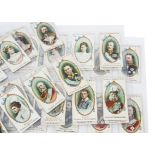 Gallaher's Royalty Series and Types of the British Army, a set of 50 Royalty Series fair to good (