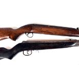 A Diana Mod 27 break barrel air rifle, together with another air rifle with serial GB11885, AF