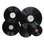 Private recordings, mainly lacquer: approximately 70; and ten U.S. Navy 33 1/3 16-in vinyl discs (