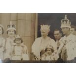 Silver gelatin press photographs mainly of royal interest circa 1937-1939, including King George