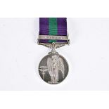 A Royal Engineers General Service medal, having Malaya clasp, awarded to Sapper I.L.F. Winser
