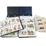 Cigarette Cards Sets and Odds, various cards mostly in loose leaf albums including sets by