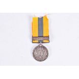 A 1st Seaforth Highlanders Khedive's Sudan 1896-1908 Medal, having Khartoum clasp, awarded to