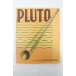 A loose leaf folder 'Picture Story' of PLUTO the wartime undersea fuel supply line, pp24, printed on