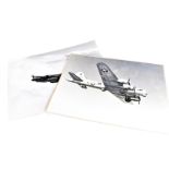 A collection of military related photographs and ephemera, including Army Aviation Flight Safety