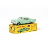 A Dinky Toys 148 Ford Fairlane, pale green body, off-white interior, spun hubs, in original box,