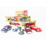 Dinky Toys Sports & Competition Cars, 243 B.R.M Racing Car, 240 Cooper Racing Car, 214 Hillman Imp