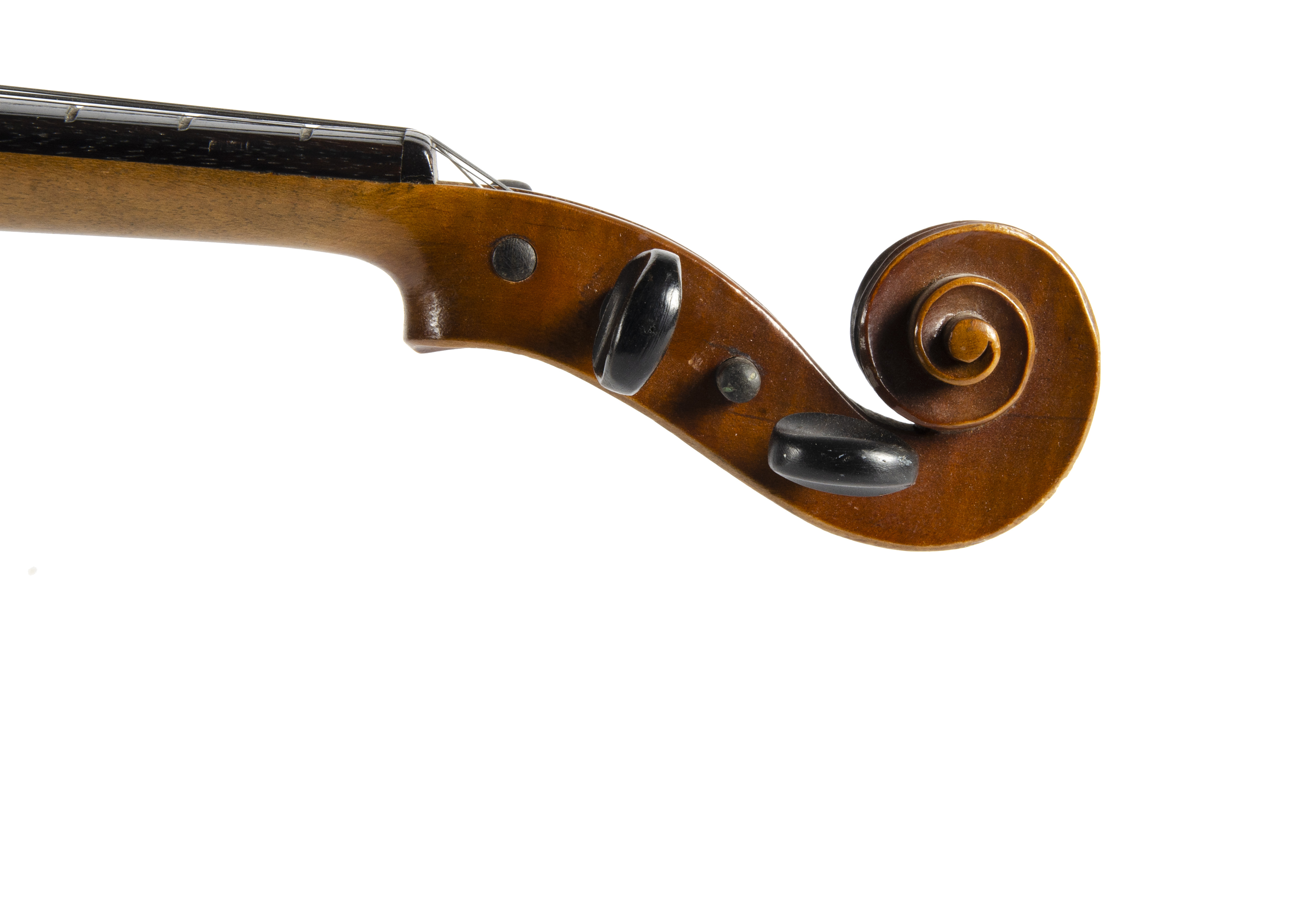 Violin, Manby violin with grooved fingerboard 14", labelled 'The London MANBY Violin Co, Ltd, 23 - Image 2 of 3