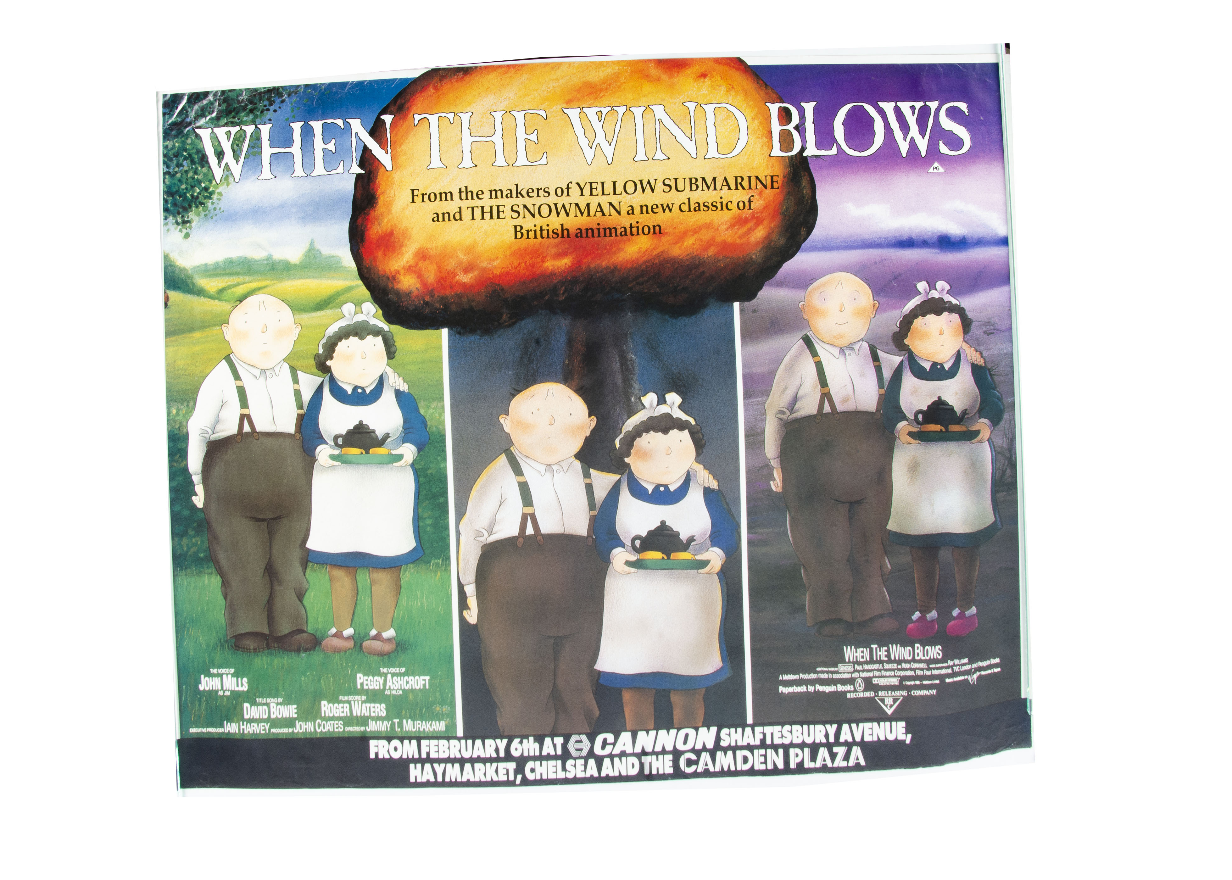 When The Wind Blows Film Poster and others, three Posters for Animated