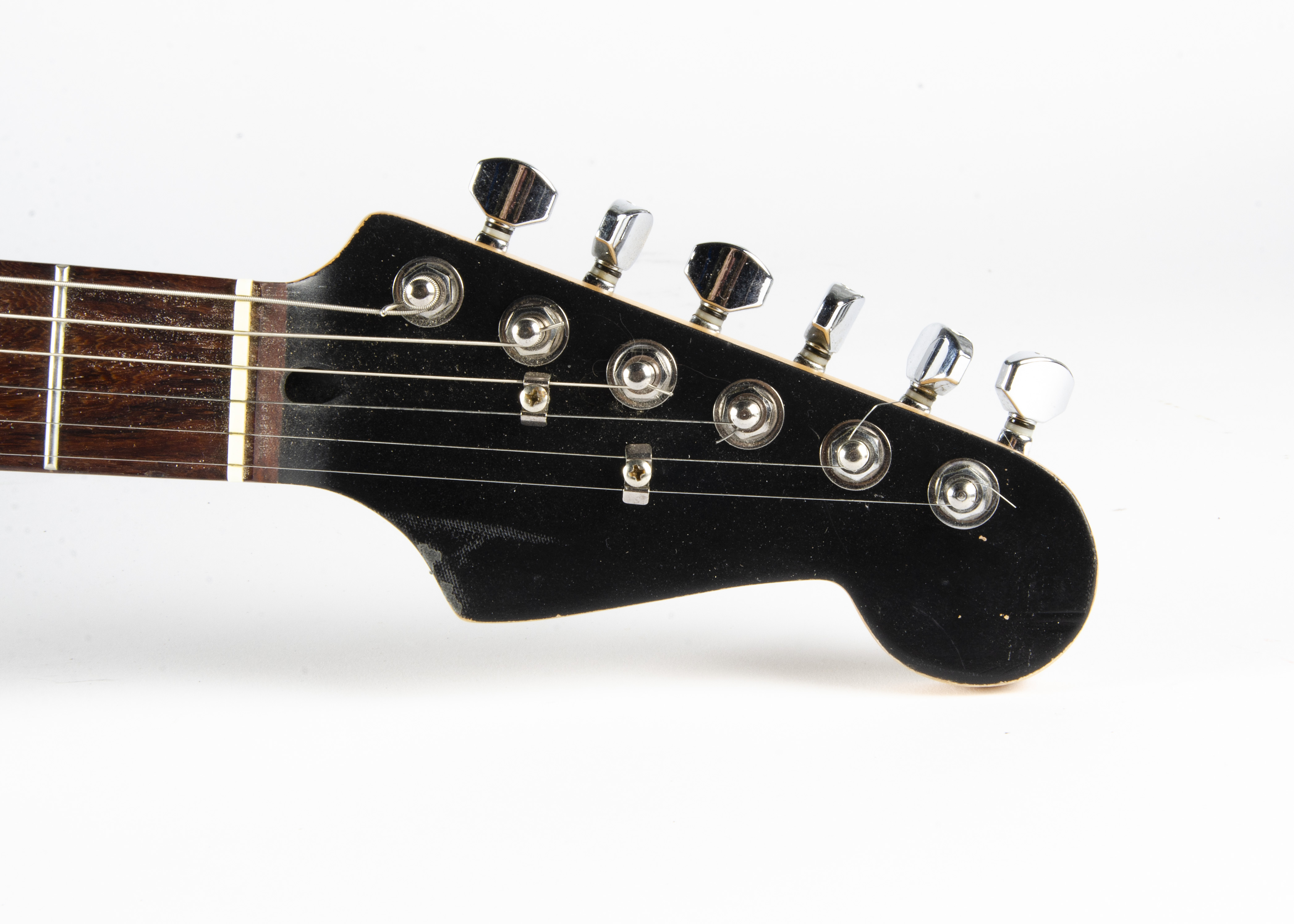 Violin-shaped guitar, Frazer custom violin guitar, brown varnish, various imperfections, frets - - Image 2 of 4