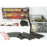 Scalextric Rally Cross Set and large collections of Buildings and accessories, Rally Cross set