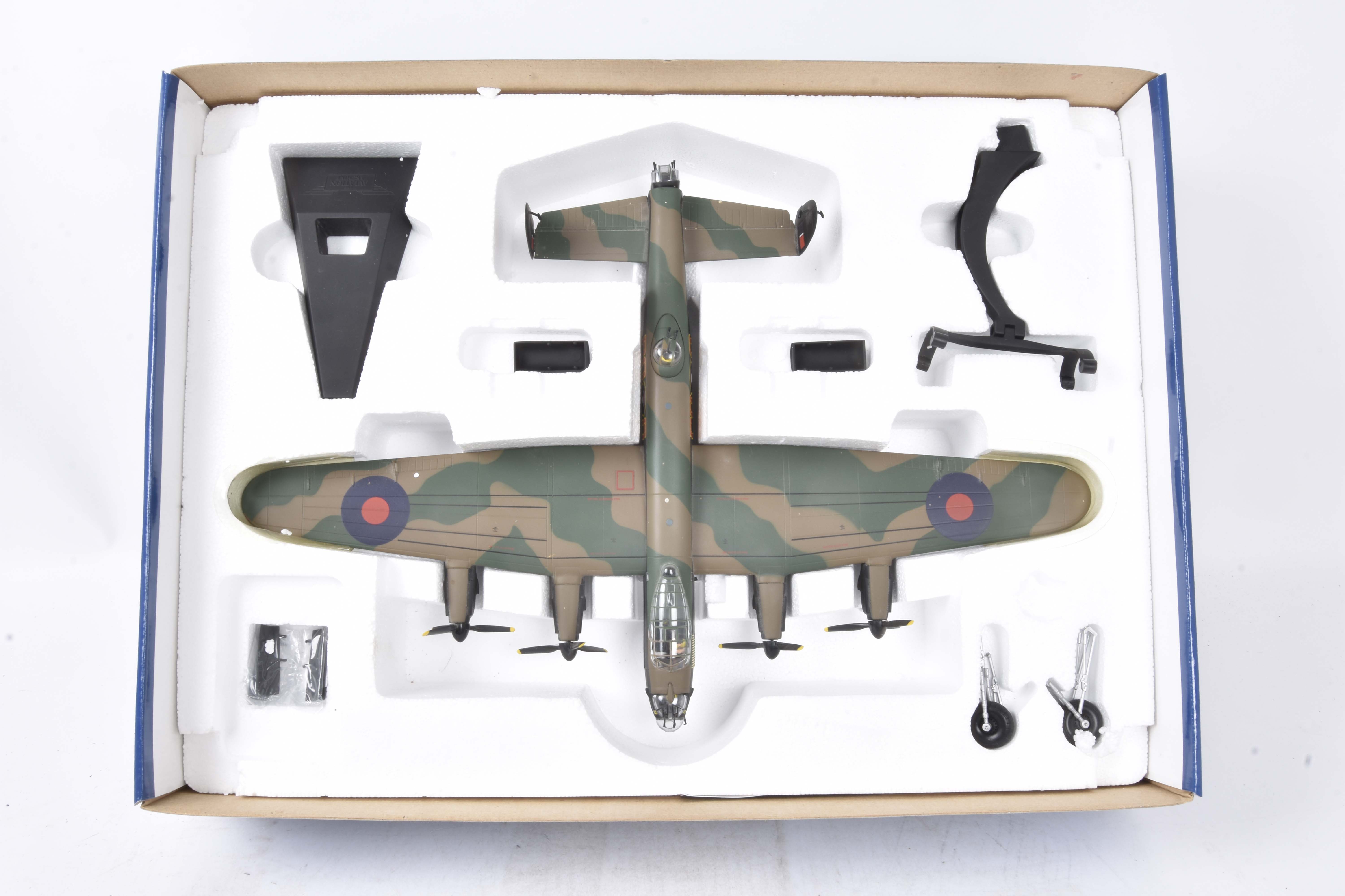 Corgi Aviation Archive Lancaster, a boxed 1:72 scale Avro Lancaster B.I 467 Squadron, AA32601, model