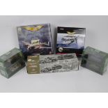 Modern Military Diecast Models, World War II era vehicles some limited edition including Corgi