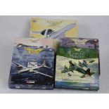 Corgi Aviation Archive WWII and Later Aircraft, boxed models, some limited edition 1:144 scale