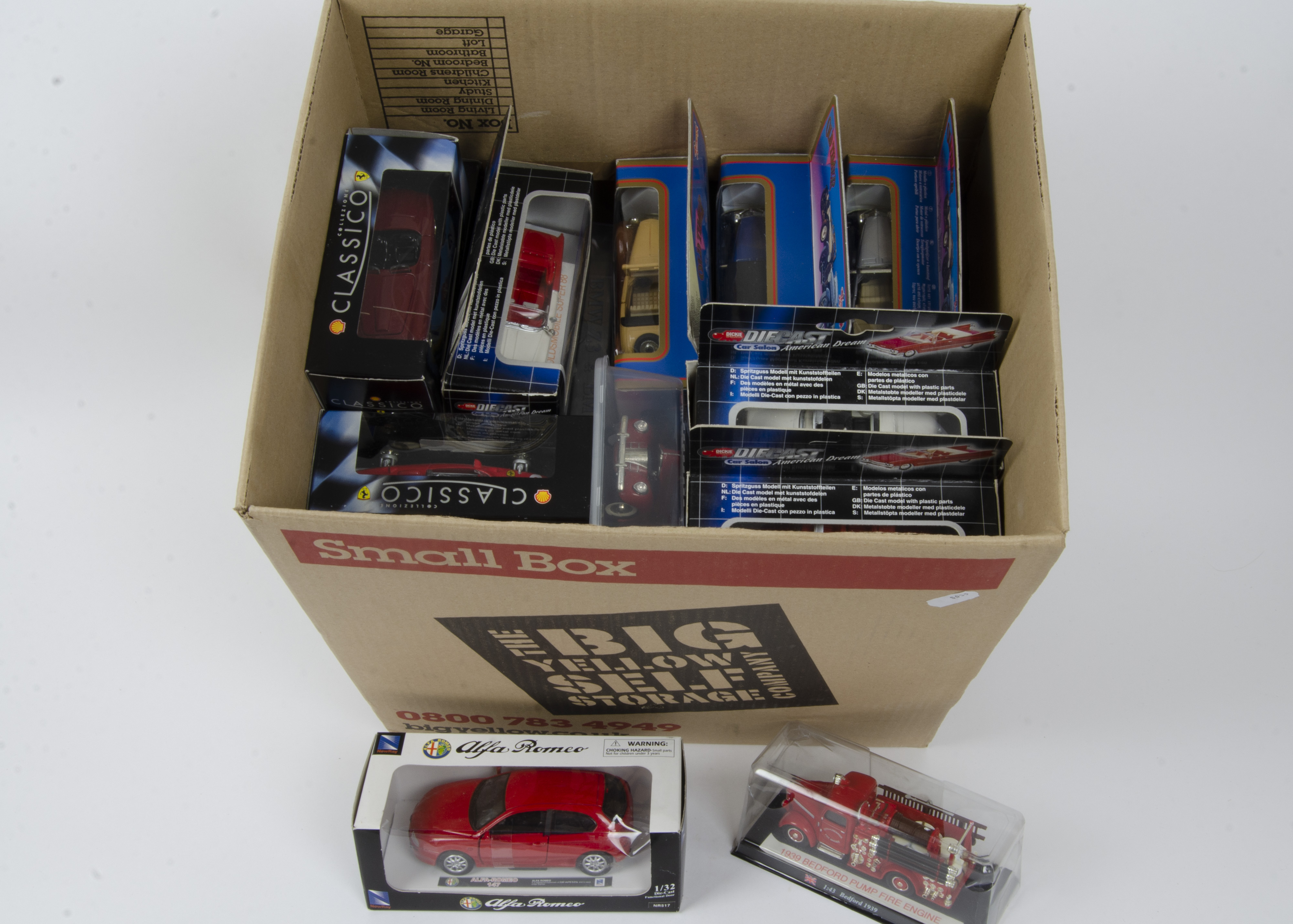 Modern Diecast Vehicles Ships and Aircraft, a boxed collection of vintage and modern mostly