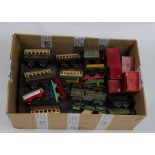 Hornby O Gauge M-series Clockwork Trains, a boxed M1 train set with red locomotive and tender 3435 2